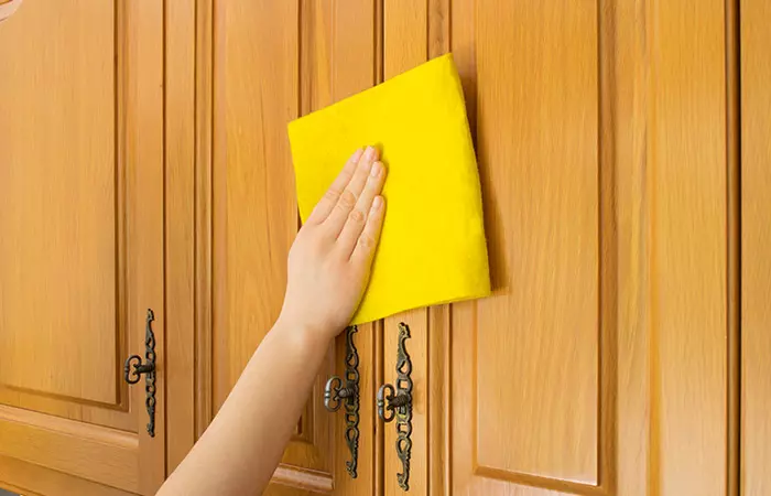 3. Cleaning Cupboards