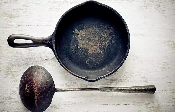 6. Cleaning Cast Iron Utensils