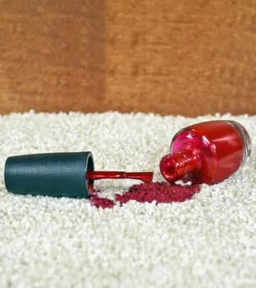 How To Remove Nail Polish From Clothes, Carpets, And Upholstery_image