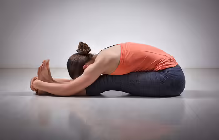 Yoga For Bipolar Disorder - Paschimottanasana (Seated Forward Bend) 4. Paschimottanasana (Seated Forward Bend)