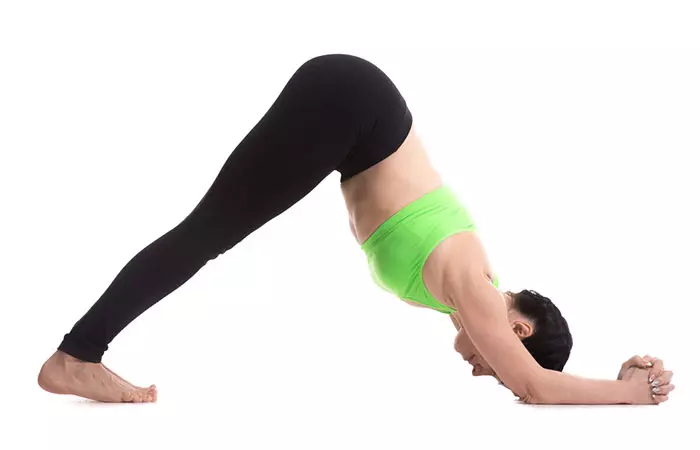 5. Ardha Pincha Mayurasana (Dolphin Pose)