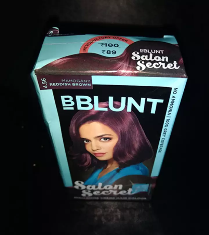 BBlunt Salon Secret Mahogany Reddish Brown Review_image