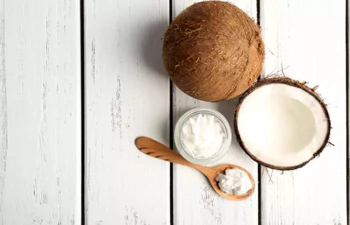 3. One Tablespoon of Coconut Oil