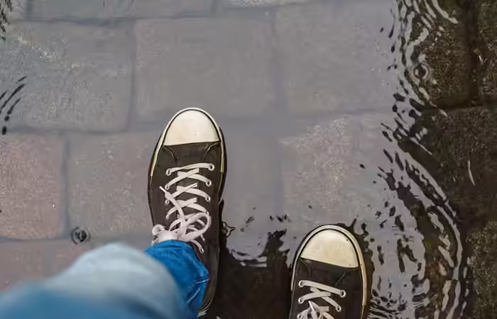 3. Rain Wrecking Havoc On Your Favorite Shoes No More Tears.