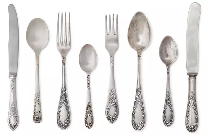 7. Remove Tarnish From Silverware