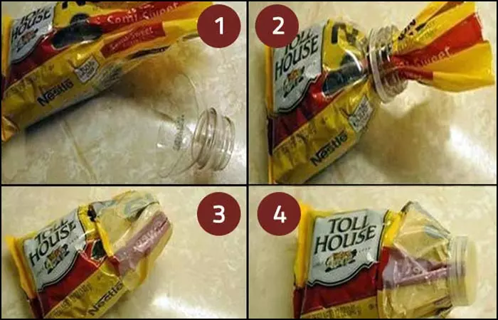 4.Resealing A Plastic Bag