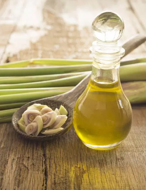 8. Lemongrass Essential Oil