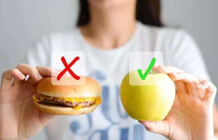 9. Avoid Unhealthy Food