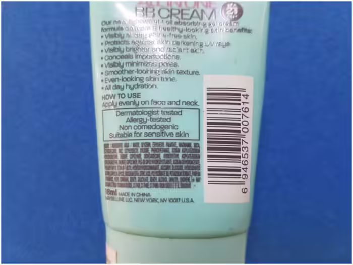 Ingredients Maybelline Clear Glow Bright Benefit Cream Ingredients