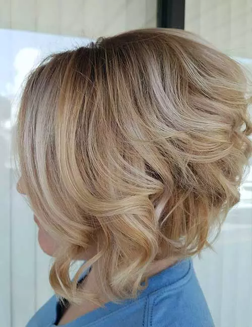 12. Stacked Soft Blonde Waves