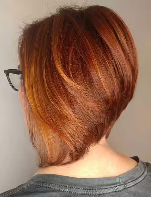 14. Dramatically Angled Ginger Stack