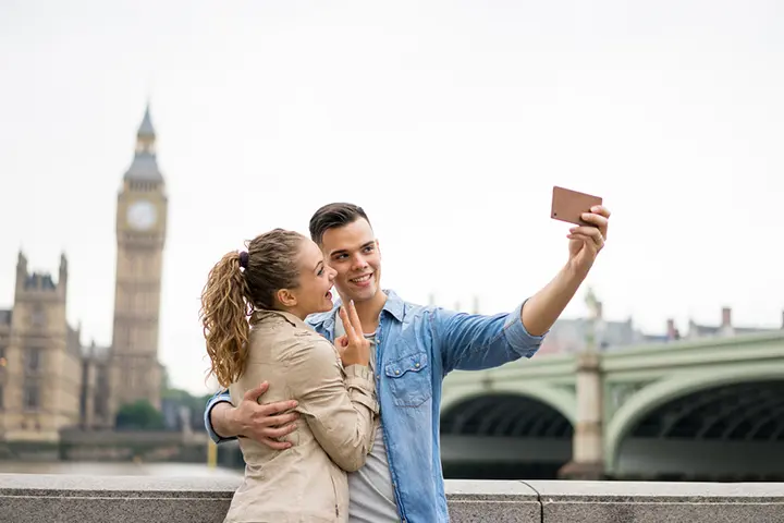 But he loves taking selfies with you even more