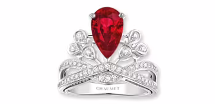 Pear Shaped Imperial Ring Unique Engagement Rings - Pear Shaped Imperial Ring