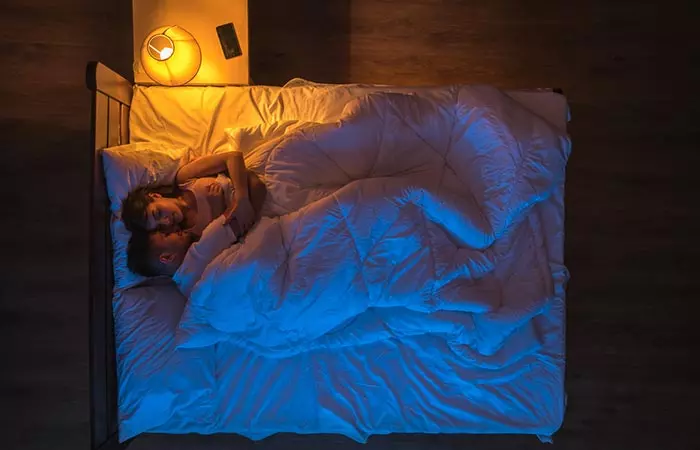 5. Sleep And Wake Up With Your Partner