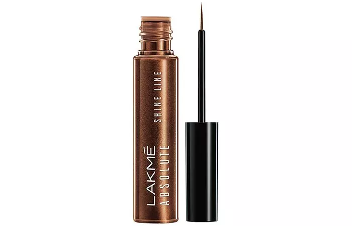 Lakme Absolute Shine Line Eyeliner - Shimmery Bronze Shade