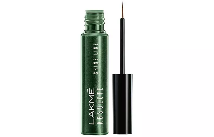 Lakme Absolute Shine Line Eyeliner - Sparkling Olive Shade