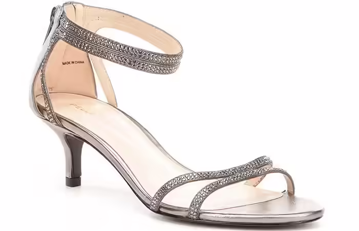 Silver Wedding Shoes Bridal Wedding Shoes - Silver Wedding Shoes