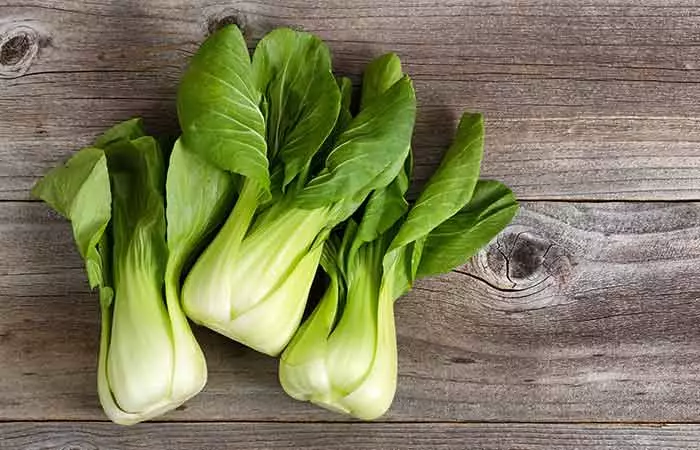 5. Bok Choy Contains Calcium