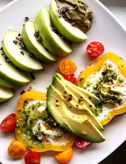 Bell Pepper Egg With Avocado High-Protein Breakfast - Bell Pepper Egg With Avocado