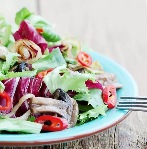 Wheat Belly Diet For Weight Loss - Pan Grilled Mushroom Salad