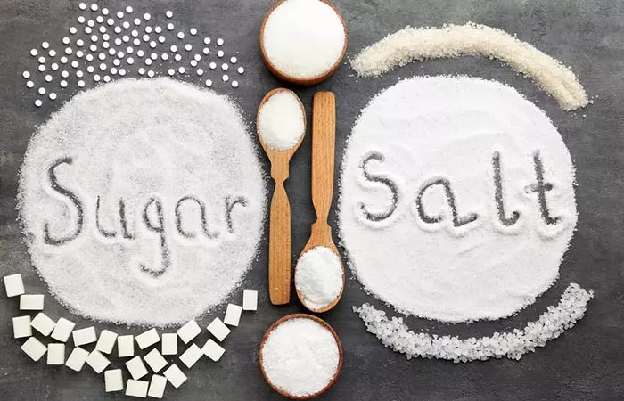 2. Sugar And Salt