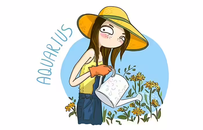 Aquarius (20th Jan - 18th Feb)