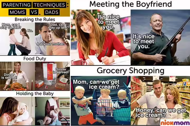 Parenting Goals Are Just One Of The Many Areas Where Mama And Papa Barely Ever Seem To Agree. Parenting Goals Are Just One Of The Many Areas Where Mama And Papa Barely Ever Seem To Agree.