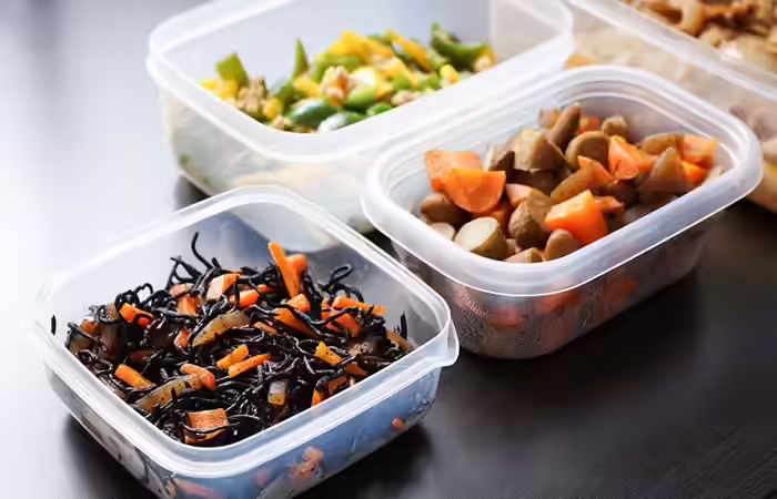 Rationing Your Food In Containers Made Of Plastic
