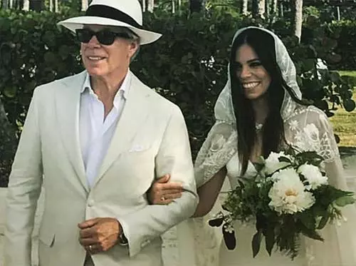 Best Celebrity Wedding Dresses - Ally Hilfiger