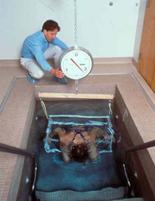 Hydrostatic Weighing - Measure Body Fat