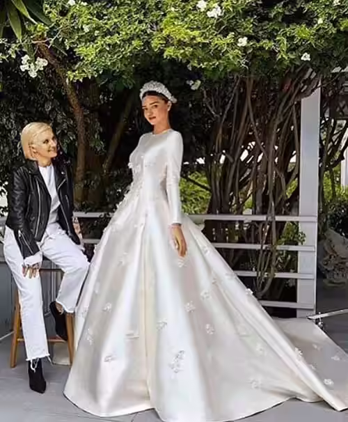 Miranda Kerr Best Celebrity Wedding Dresses - Miranda Kerr