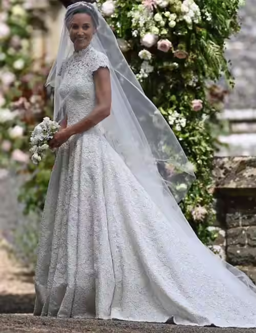 Pippa Middleton Best Celebrity Wedding Dresses - Pippa Middleton