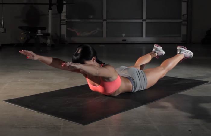 Superman Best Core exercises - Superman