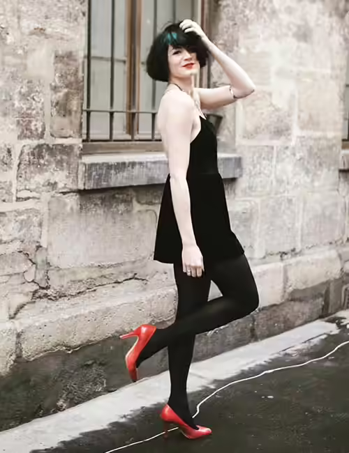Black Outfit With A Splash Of Color Black Outfit With A Splash Of Color - All Black Outfits