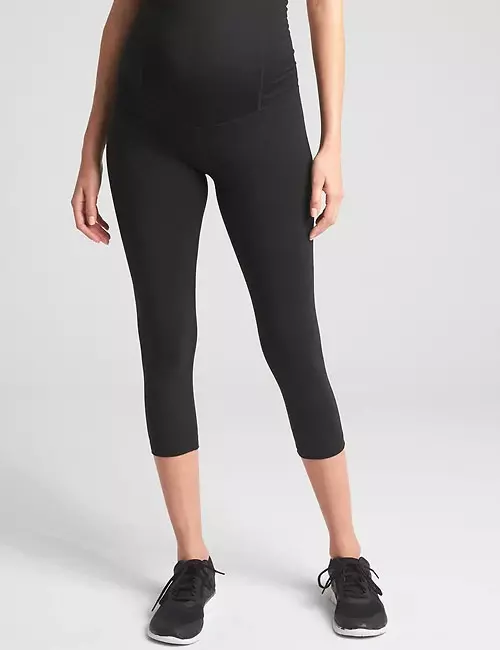 Yoga Pants For Women - Gap Crossover Panel Maternity Yoga Pants