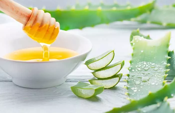  Aloe Vera And Honey