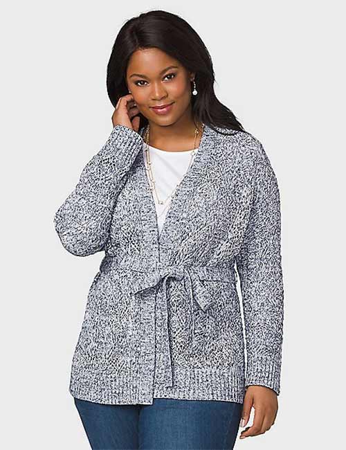 Belted Cardigan Best Plus Size Cardigans - Belted Cardigan