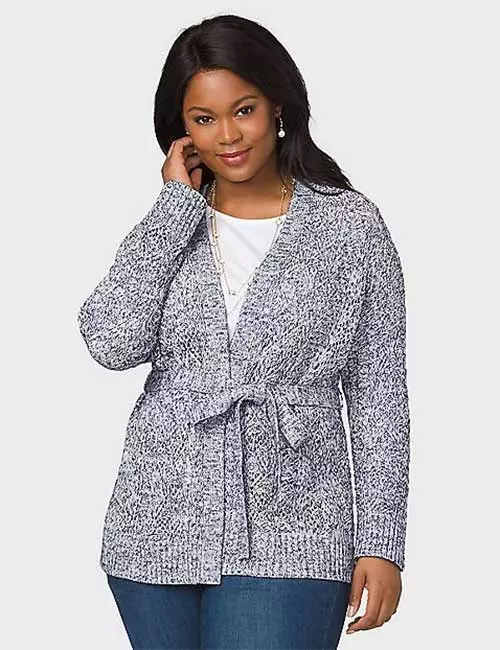 Best Plus Size Cardigans - Belted Cardigan