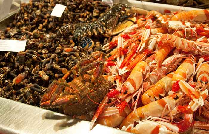 Farm Raised Shrimp And Fish