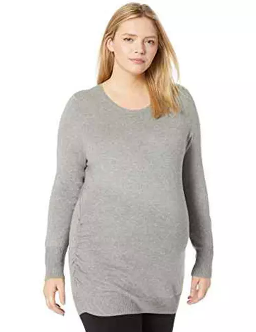 Motherhood Side Ruched Maternity Sweater