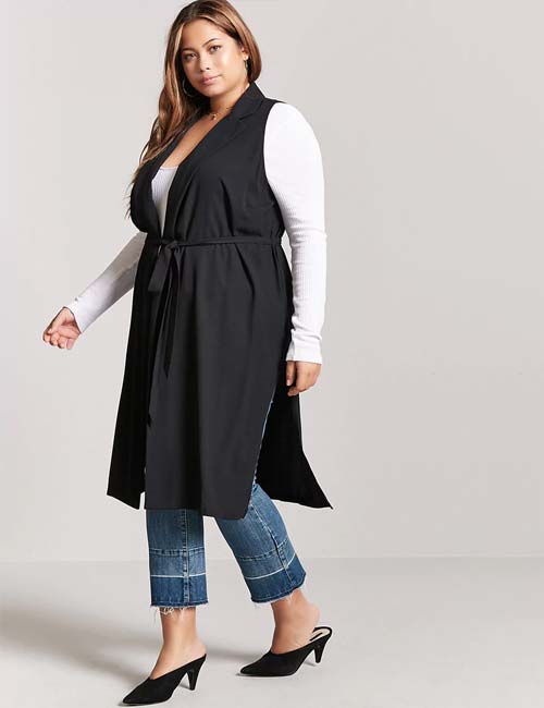 Plus Size Sleeveless Cardigan Best Plus Size Cardigans - Plus Size Sleeveless Cardigan