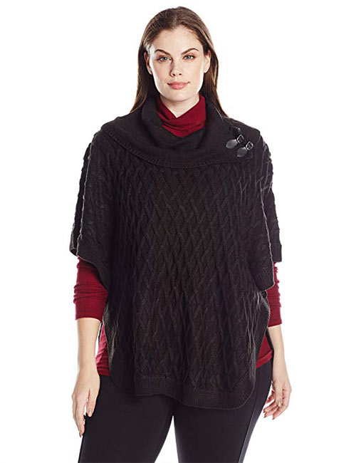 Turtleneck Sweater Style Cardigan Best Plus Size Cardigans - Turtleneck Sweater Style Cardigan