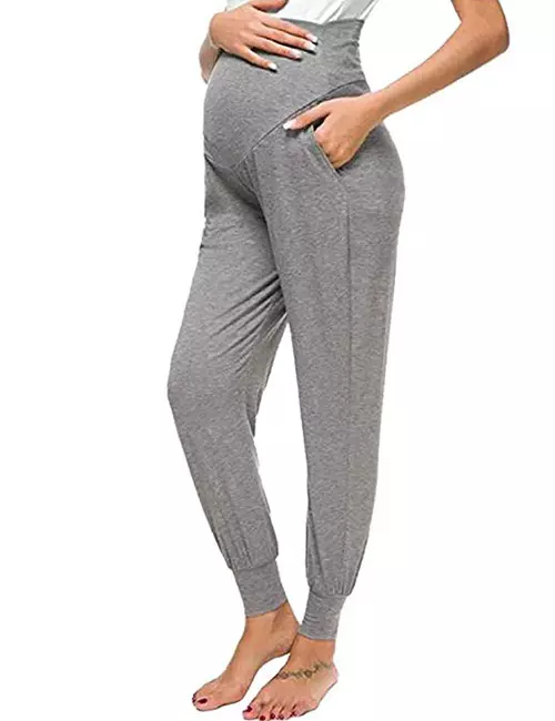 YoungMom Maternity High Waisted Lounge Pants