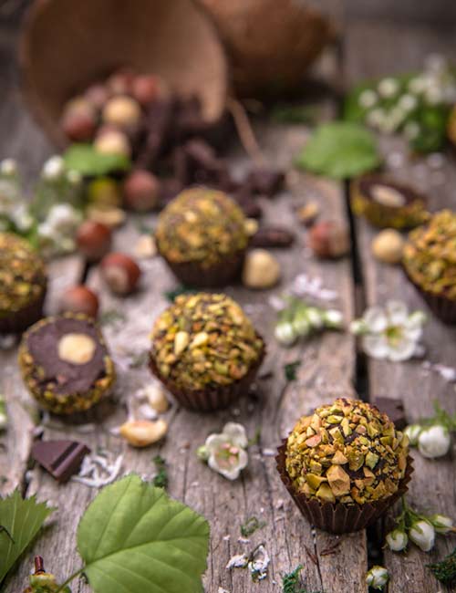 11. Pistachio Toffee Cups