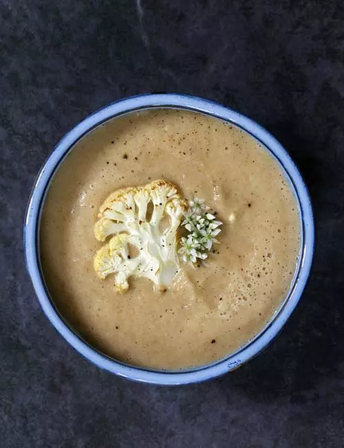 11. Roasted Cauliflower Soup