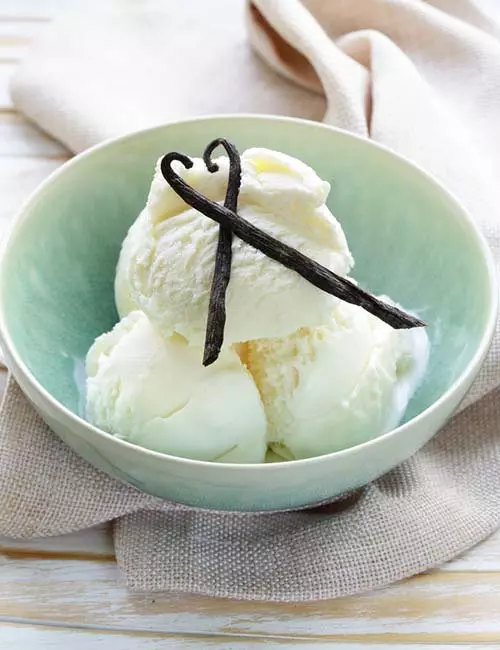 12. Keto Vanilla Ice Cream