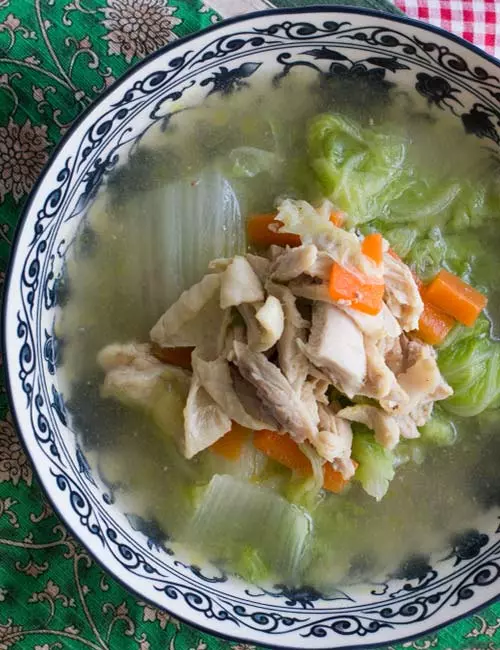 13. Cabbage Soup With Chicken