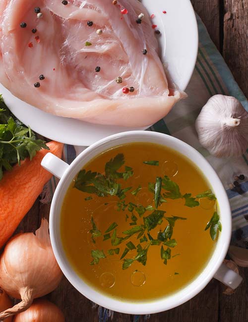 14. Homemade Chicken Stock