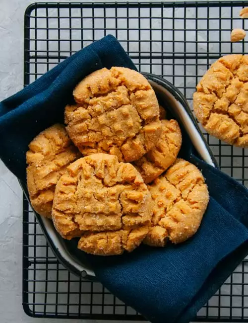 14. Keto Peanut Butter Cookies