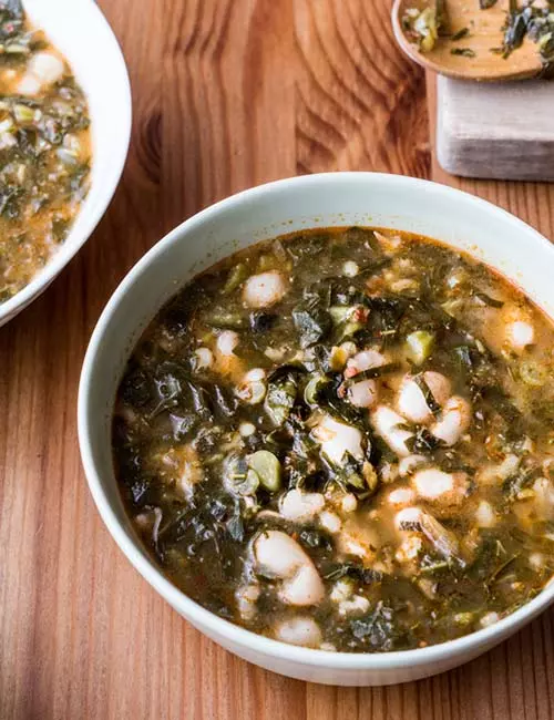 4. Italian Sausage Kale Soup